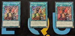 DUAD-EN096 R.B. Stage Landing x3 Secret Rare 1st Ed YuGiOh Playset - Image 1