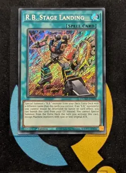 DUAD-EN096 R.B. Stage Landing x3 Secret Rare 1st Ed YuGiOh Playset - Image 2