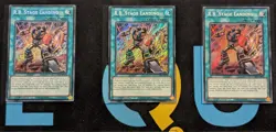 DUAD-EN096 R.B. Stage Landing x3 Secret Rare 1st Ed YuGiOh Playset - Image 5