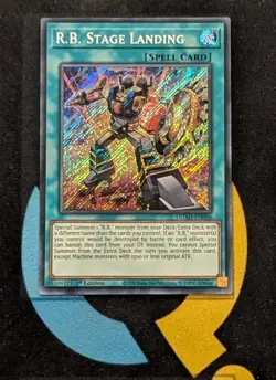 DUAD-EN096 R.B. Stage Landing x3 Secret Rare 1st Ed YuGiOh Playset - Image 6
