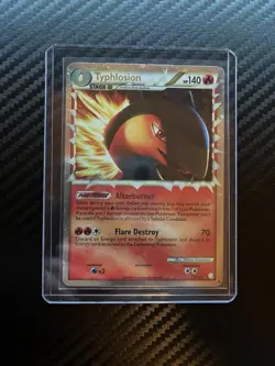 Typhlosion (Prime) 110/123 Pokemon TCG Heartgold & Soulsilver Holo MP - Image 3