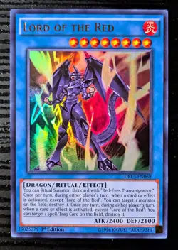 Lord of the Red DRL3-EN068 [Dragons of Legend Unleashed] 1st Edition Yugioh - NM - Image 3