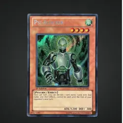 1996 Yu-Gi-Oh! 1st Edition Psi Blocker Card STBL-EN086 Secret Rare - Image 6