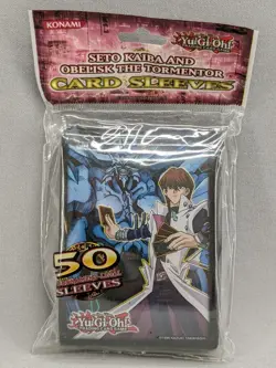 Yu-Gi-Oh Seto Kaiba And Obelisk The Tormentor Card Sleeves 50 count - Image 2