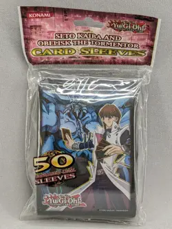 Yu-Gi-Oh Seto Kaiba And Obelisk The Tormentor Card Sleeves 50 count - Image 7