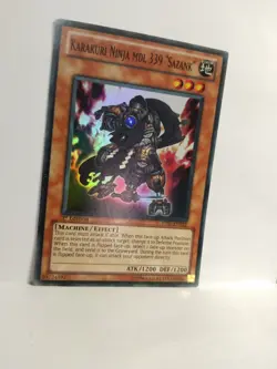 Karakuri Ninja mdl 339 Sazank [STBL-EN022] Super Rare 1st Edition Yu-Gi-Oh - Image 6
