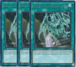Yu-Gi-Oh! 3x Return of the Dragon Lords RA03-EN060 Ultra Rare Playset - Image 2