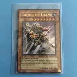 Gilford the Legend SD5-EN001 1st Edition Ultra Rare Yugioh Card - Image 1