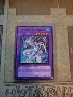 YUGIOH TCG ELEMENTAL HERO MARINER LCGX-EN054 COMMON 1ST EDITION NM - Image 1