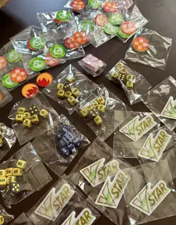 Pokemon TCG Accessories lot Coins, Counters, and Dice. - Image 3