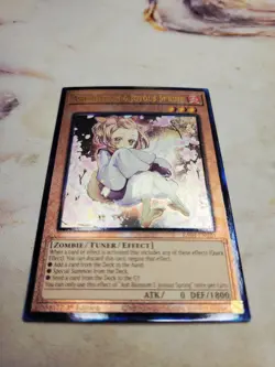 Yu-Gi-Oh! Ash Blossom & Joyous Spring Prismatic Ultimate Rare Card RA04-EN025 NM - Image 4