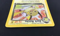 2000 Pokemon Team Rocket Set #83 Dark Raichu Holo Card - Image 3