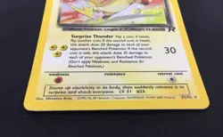 2000 Pokemon Team Rocket Set #83 Dark Raichu Holo Card - Image 4