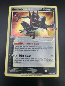 Greninja Gold Star SWSH144 Pokemon TCG Sword & Shield Promo Card Holo NM - Image 3