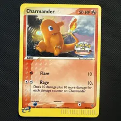Charmander 98/97 SWIRL Pokemon Card EX Dragon City Championships Near Mint - Image 1