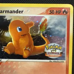 Charmander 98/97 SWIRL Pokemon Card EX Dragon City Championships Near Mint - Image 5