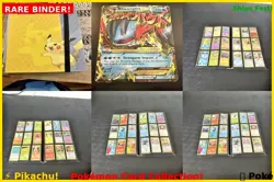 Pokémon Card Book With 276 Pokémon Cards, MEGA EX Card & etc.. - Image 1