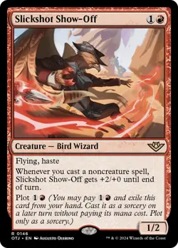 MTG - Slickshot Show-Off [Outlaws of Thunder Junction] Near Mint - Image 1