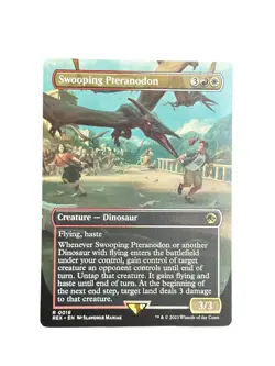 MTG Swooping Pteranodon (Borderless) REX #0019 - Image 1