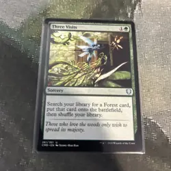 MTG Three Visits - Commander Legends (CMR) #261 Magic the Gathering - Image 18