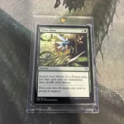 MTG Three Visits - Commander Legends (CMR) #261 Magic the Gathering - Image 3