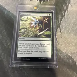 MTG Three Visits - Commander Legends (CMR) #261 Magic the Gathering - Image 4