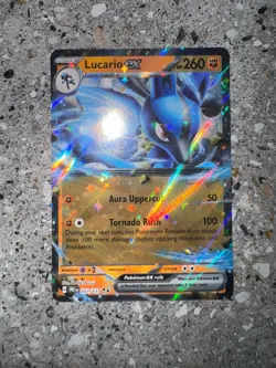 Pokemon TCG Cards Lucario ex 051/131 Prismatic Evolutions Double Rare NM-M - Image 3