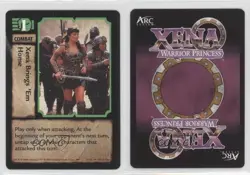 1998 Warrior Princess Collectible Card Game 1st Edition Xena Brings 'Em Home 0a1 - Image 3