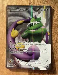Tornadus (98 Full Art) 98/98 Emerging Powers Holo LP/NM Pokemon Card - Image 1