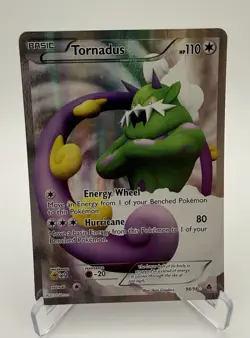Tornadus (98 Full Art) 98/98 Emerging Powers Holo LP/NM Pokemon Card - Image 2