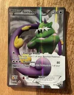 Tornadus (98 Full Art) 98/98 Emerging Powers Holo LP/NM Pokemon Card - Image 5