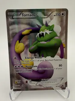 Tornadus (98 Full Art) 98/98 Emerging Powers Holo LP/NM Pokemon Card - Image 6