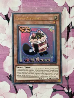 Yugioh! Cupsy Yummy *Ultra Rare* EUROPEAN ENGLISH JUSH-EN016 - Image 1