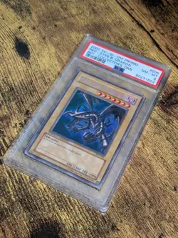 Yugioh Red-Eyes Black Dragon BPT-005 Secret Rare PSA 8 NM-MT - Image 2