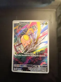Toedscool 201/198 Secret Rare Full Art Pokemon TCG NM - Image 2