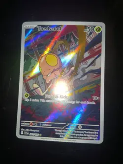 Toedscool 201/198 Secret Rare Full Art Pokemon TCG NM - Image 4