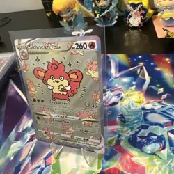 Pokemon SWSH Crown Zenith Simisear VSTAR GG37/GG70 AGS Gem-MT 10 Full Art NM - Image 3