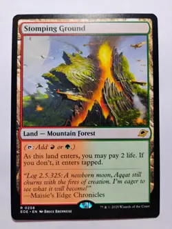 NM Stomping Ground, MTG, Edge of Eternities, Magic the Gathering, 258 - Image 1