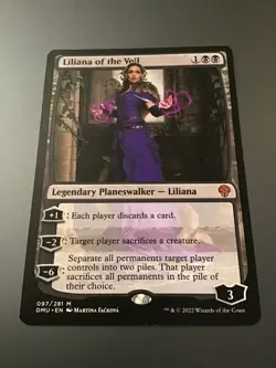 MTG Dominaria United #097 Liliana of the Veil NM - Image 1