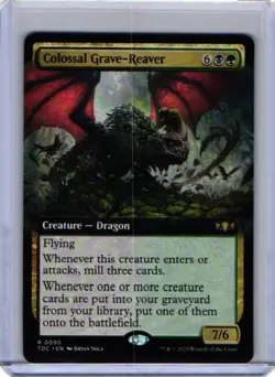 Colossal Grave-Reaver (Extended Art) Commander: Tarkir: Dragonstorm - MTG - Image 1
