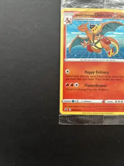 Pokémon TCG Special Delivery Charizard SWSH075 Sealed Center Promo Card - Image 10