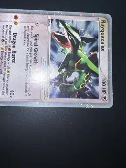 Rayquaza ex 97/97 Dragon Holo - Pokemon Rare - SWIRL. - NICE !  ðŸ”¥ - Image 10