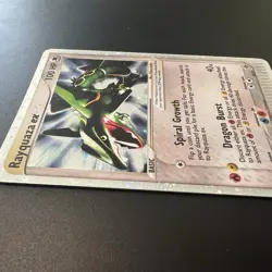 Rayquaza ex 97/97 Dragon Holo - Pokemon Rare - SWIRL. - NICE !  ðŸ”¥ - Image 11