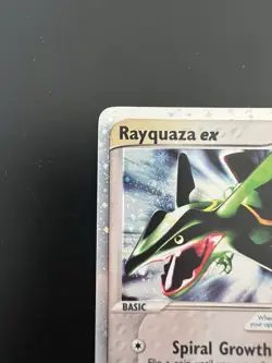 Rayquaza ex 97/97 Dragon Holo - Pokemon Rare - SWIRL. - NICE !  ðŸ”¥ - Image 7