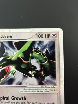 Rayquaza ex 97/97 Dragon Holo - Pokemon Rare - SWIRL. - NICE !  ðŸ”¥ - Image 8
