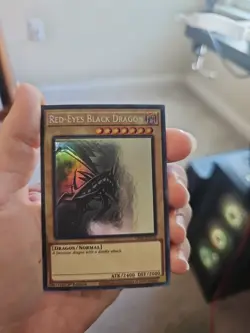 Yu-Gi-Oh TCG Red-Eyes Black Dragon 1st Edition GFP2-EN176 Ghost Rare - Image 3