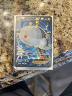 Magnezone EX 101/106 Full Art Holo Ultra Rare Flashfire Pokemon Card 2014 LP/MP - Image 1