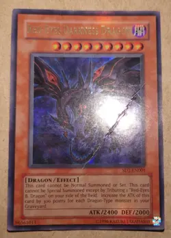 Red-Eyes Darkness Dragon SD1-EN001 Ultra Rare Yugioh - Image 1