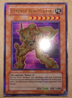 Elemental Hero Bladedge - Ultra Rare YSD-EN019 - YuGiOh - Image 3