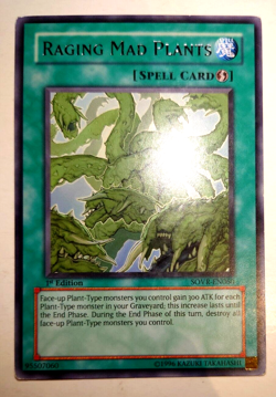 Yu-Gi-Oh - Raging Mad Plants - SOVR-EN060 - 1st Edition - Image 2